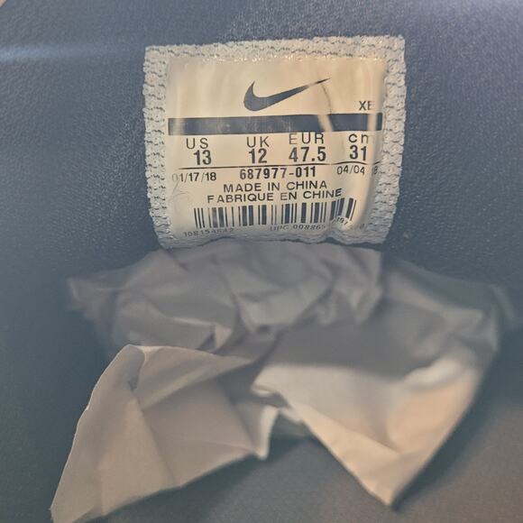 Nike Air Max LTD 3 Black Men's Size 13 - Picture 9 of 9